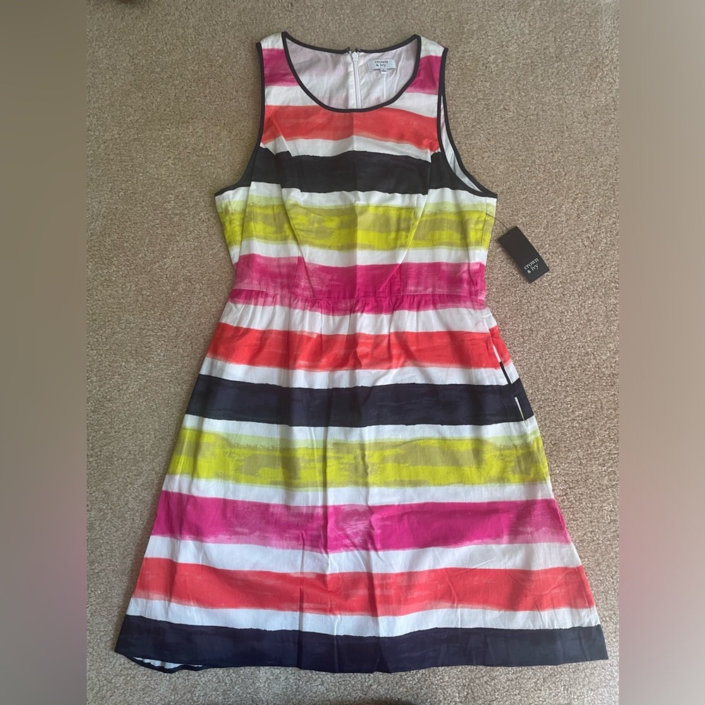 Crown and Ivy fit & flare dress size 4